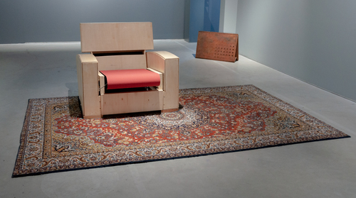armchair, sandpaper, motor, sensor, carpet, 80x170x256 cm