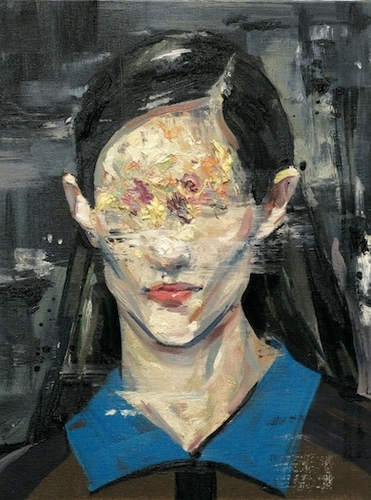papillom, 2013<br />40x30 cm, oil on canvas